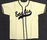 Newark Eagles Don Newcombe Autographed Cream Jersey Beckett BAS #B26314