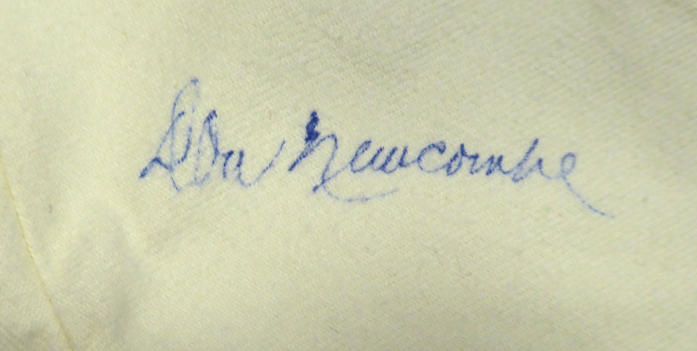 Newark Eagles Don Newcombe Autographed Cream Jersey Beckett BAS #B26314