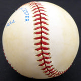 Herb Plews Autographed Official AL Baseball Boston Red Sox, Washington Senators Beckett BAS #F29660