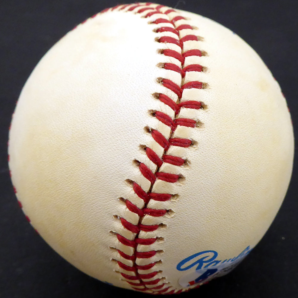 Herb Plews Autographed Official AL Baseball Boston Red Sox, Washington Senators Beckett BAS #F29660