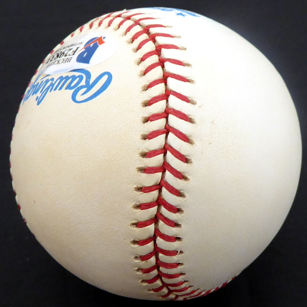 Bill Robinson Autographed Official AL Baseball New York Yankees, Philadelphia Phillies Beckett BAS #F29833