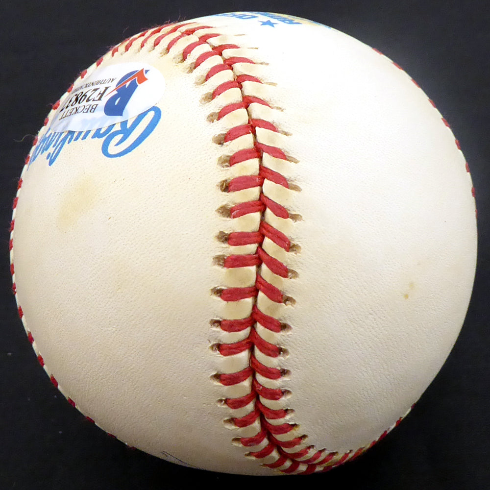 Bill Robinson Autographed Official AL Baseball New York Yankees, Philadelphia Phillies Beckett BAS #F29837