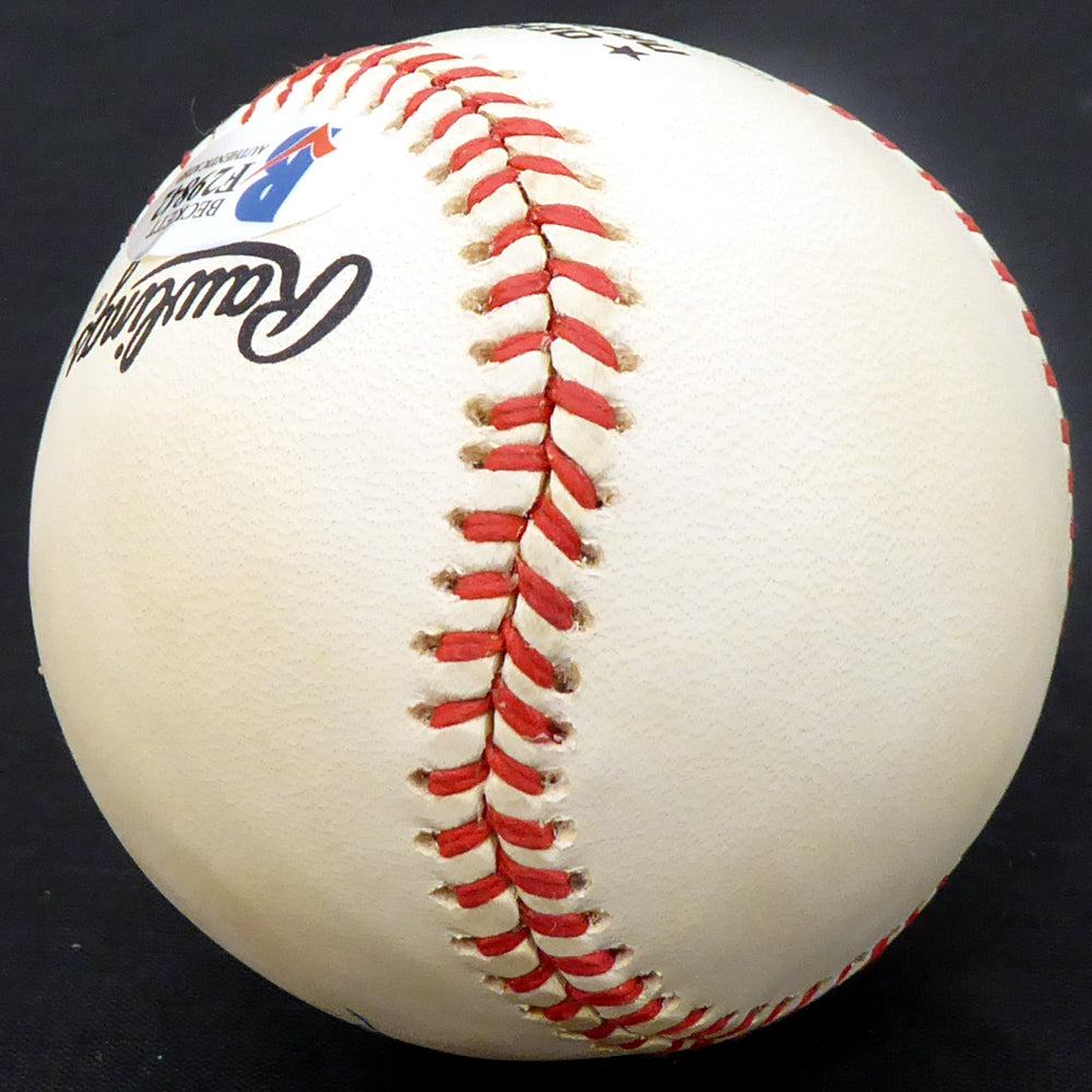 Steve Ridzik Autographed Official NL Baseball Philadelphia Phillies Beckett BAS #F29842