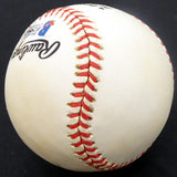 Steve Ridzik Autographed Official NL Baseball Philadelphia Phillies Beckett BAS #F29842