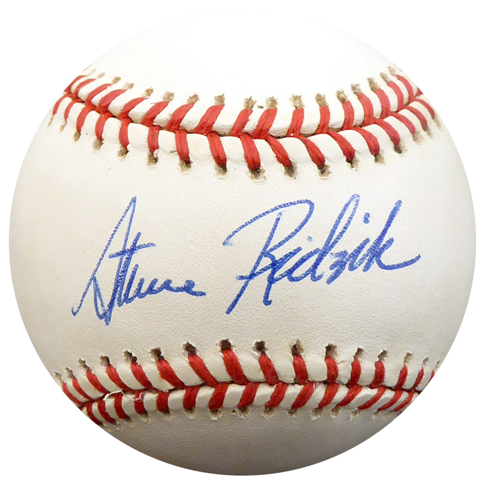 Steve Ridzik Autographed Official AL Baseball Philadelphia Phillies Beckett BAS #F29843