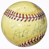 Al A.B. Hermann Autographed Official AL Harridge Baseball Boston Braves Vintage Beckett BAS #B26698