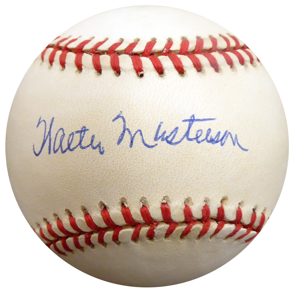 Walter Masterson Autographed Official AL Baseball Boston Red Sox, Detroit Tigers Beckett BAS #F27020