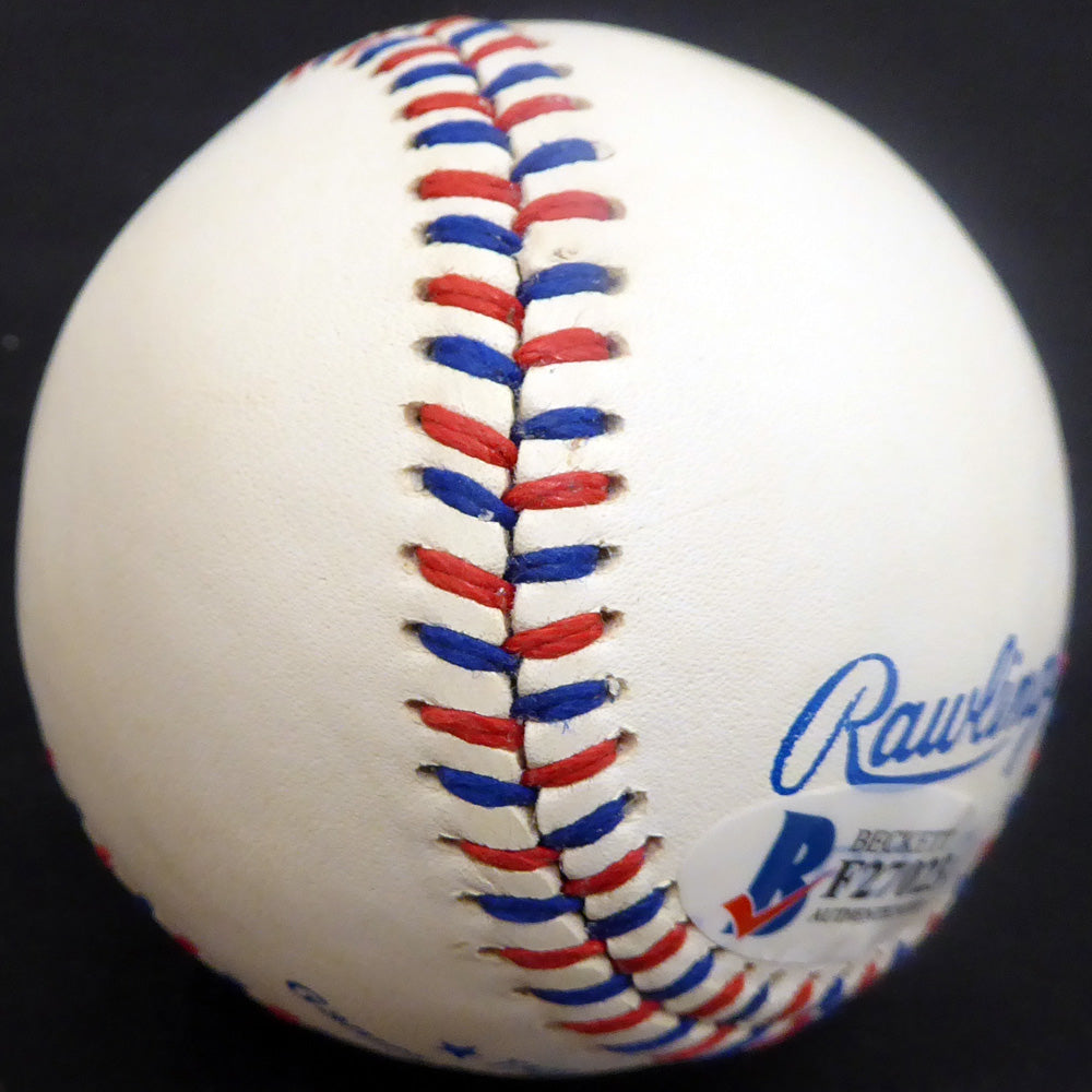 John Marzano Autographed Official 1984 Olympics Baseball Boston Red Sox, Seattle Mariners Beckett BAS #F27023