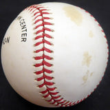 John Rutherford Autographed Official NL Baseball Brooklyn Dodgers Beckett BAS #E48463