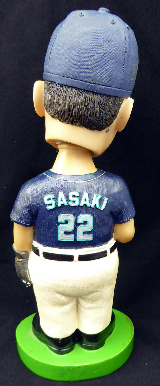 Kazuhiro Sasaki Autographed Seattle Mariners Bobblehead Beckett BAS #I11625
