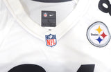 Pittsburgh Steelers Antonio Brown Autographed White Nike Jersey Size L (Signature Bleeding) Beckett BAS Stock #126634
