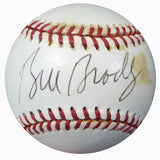 Bill Bradley Autographed Official 1994 World Series Baseball New York Knicks Beckett BAS #B62181