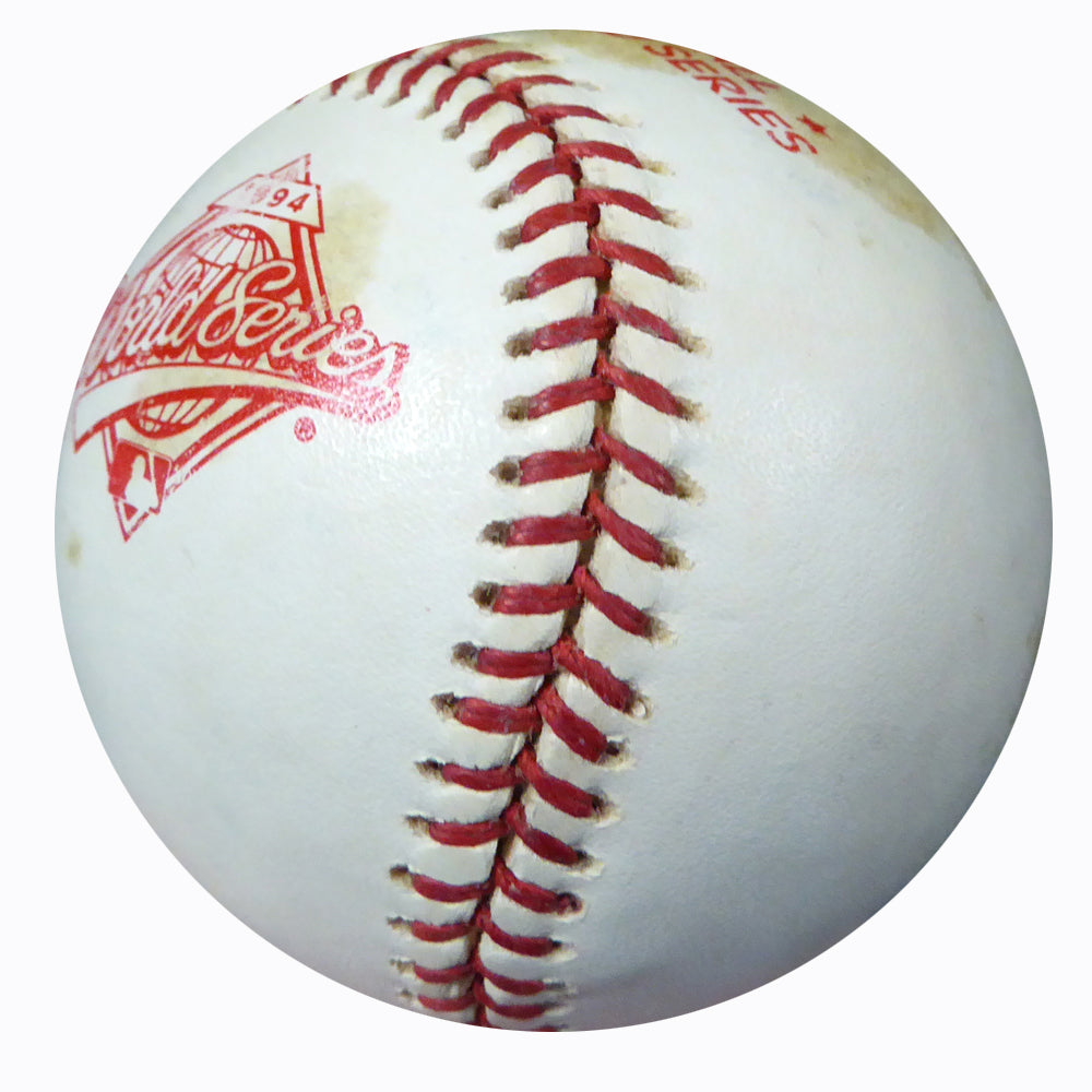 Bill Bradley Autographed Official 1994 World Series Baseball New York Knicks Beckett BAS #B62181
