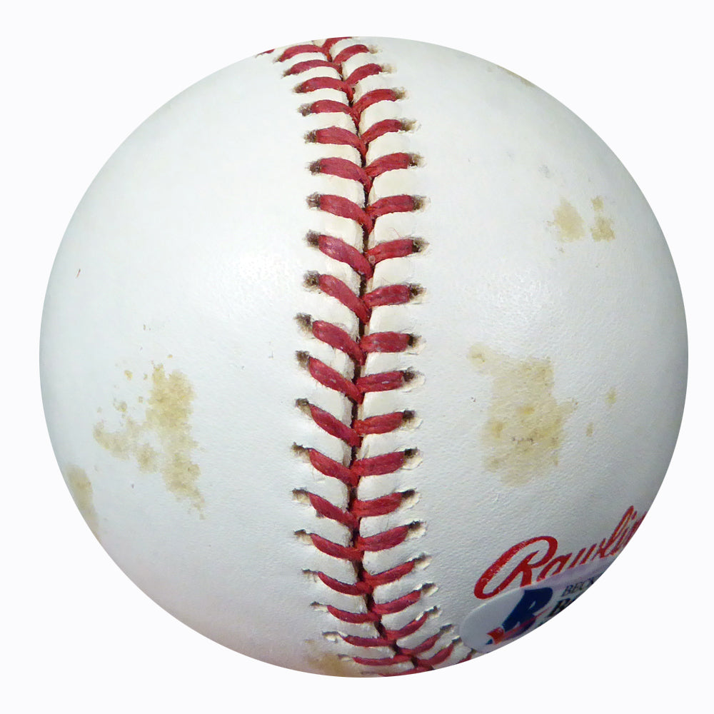 Bill Bradley Autographed Official 1994 World Series Baseball New York Knicks Beckett BAS #B62181