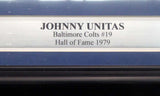 Johnny Unitas Autographed Framed 16x20 Photo Baltimore Colts Beckett BAS #A20733