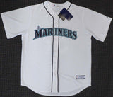 Seattle Mariners Ichiro Suzuki Autographed White Majestic Cool Base Jersey "#51" Size L IS Holo Stock #148634