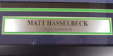 Seattle Seahawks Matt Hasselbeck Autographed Framed Blue Jersey MCS Holo Stock #123639