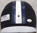 Amari Cooper Autographed Dallas Cowboys Matte Black Full Size Speed Replica Helmet JSA #WPP301497