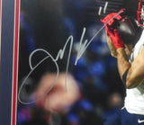 Julian Edelman Autographed Framed 16x20 Photo New England Patriots Beckett BAS Stock #151425