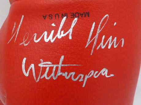 "Terrible" Tim Witherspoon Autographed Red Everlast Boxing Glove Beckett BAS #C71421