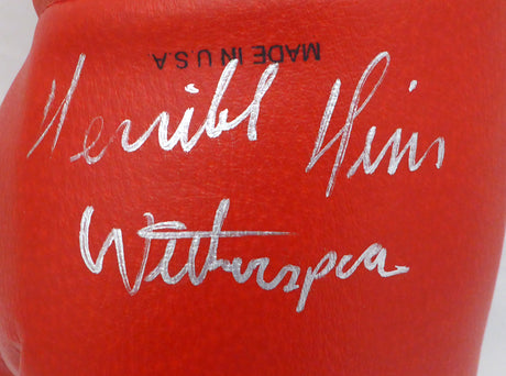 Terrible Tim Witherspoon Autographed Red Everlast Boxing Glove Beckett BAS #C71421