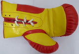 Sir Henry Cooper Autographed Red Boxing Glove Beckett BAS #C71414