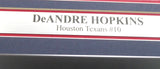 Houston Texans DeAndre Hopkins Autographed Framed Blue Nike Jersey Size XL Beckett BAS Stock #154940