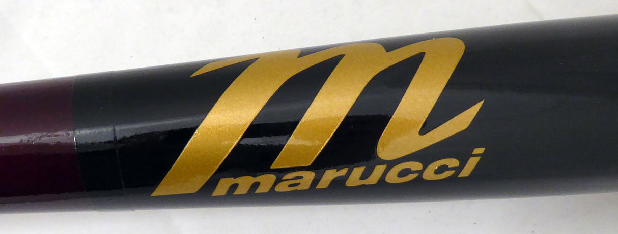 Gleyber Torres Autographed Black Marucci Game Model Baseball Bat New York Yankees Beckett BAS Stock #154967