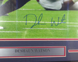 Deshaun Watson Autographed Framed 16x20 Photo Houston Texans Beckett BAS Stock #126656