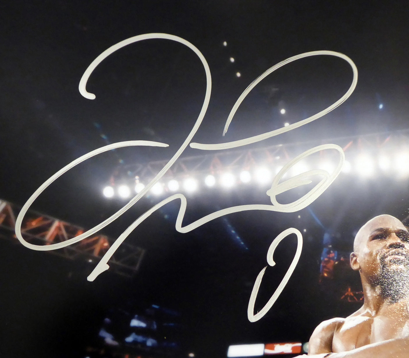 Floyd Mayweather Jr. Autographed Framed 16x20 Photo Beckett BAS Stock #209371
