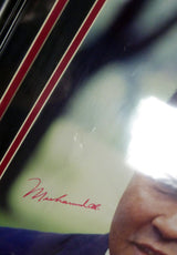 Muhammad Ali Autographed Framed 16x20 Photo (Creased) PSA/DNA #Q02875