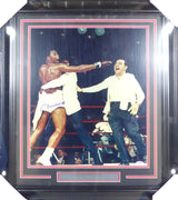 Muhammad Ali Autographed Framed 16x20 Photo PSA/DNA #S14059