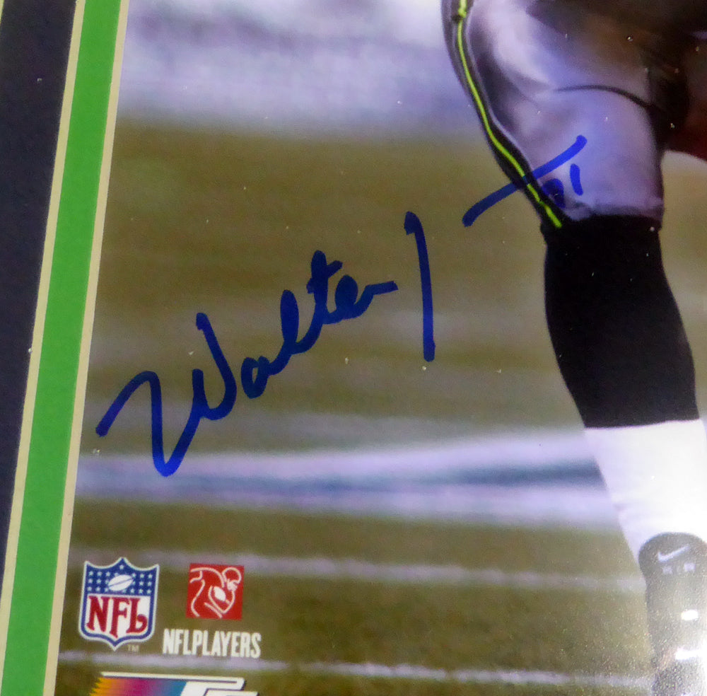 Walter Jones Autographed Framed 8x10 Photo Seattle Seahawks MCS Holo Stock #130250