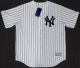 New York Yankees Gleyber Torres Autographed White Majestic Cool Base Jersey Size L Beckett BAS Stock #159242