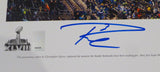 Russell Wilson Autographed 13x40 Super Bowl XLVIII Panoramic Photo Seattle Seahawks RW Holo Stock #131230