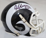 Todd Gurley Autographed Los Angeles Rams Mini Helmet Beckett BAS #J87563