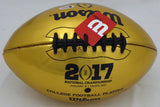 Deshaun Watson Autographed Wilson Gold Limited Edition Clemson Tigers National Champions Football (Smudged) Beckett BAS #I41472
