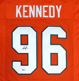 Miami Hurricanes Cortez Kennedy Autographed Orange Jersey Beckett BAS Stock #131530