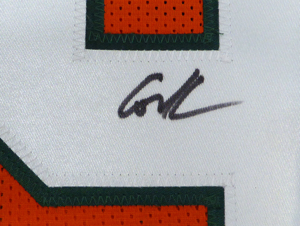 Miami Hurricanes Cortez Kennedy Autographed Orange Jersey Beckett BAS Stock #131530