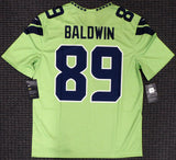 Doug Baldwin Unsigned Seattle Seahawks Action Green Nike Jersey Size XXL Stock #159827