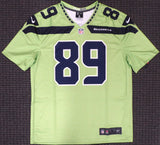 Doug Baldwin Unsigned Seattle Seahawks Action Green Nike Jersey Size XXL Stock #159827