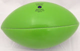 Unsigned Seattle Seahawks Green Logo Football Stock #160613