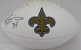Ricky Williams Autographed New Orleans Saints White Logo Football Beckett BAS Stock #131952