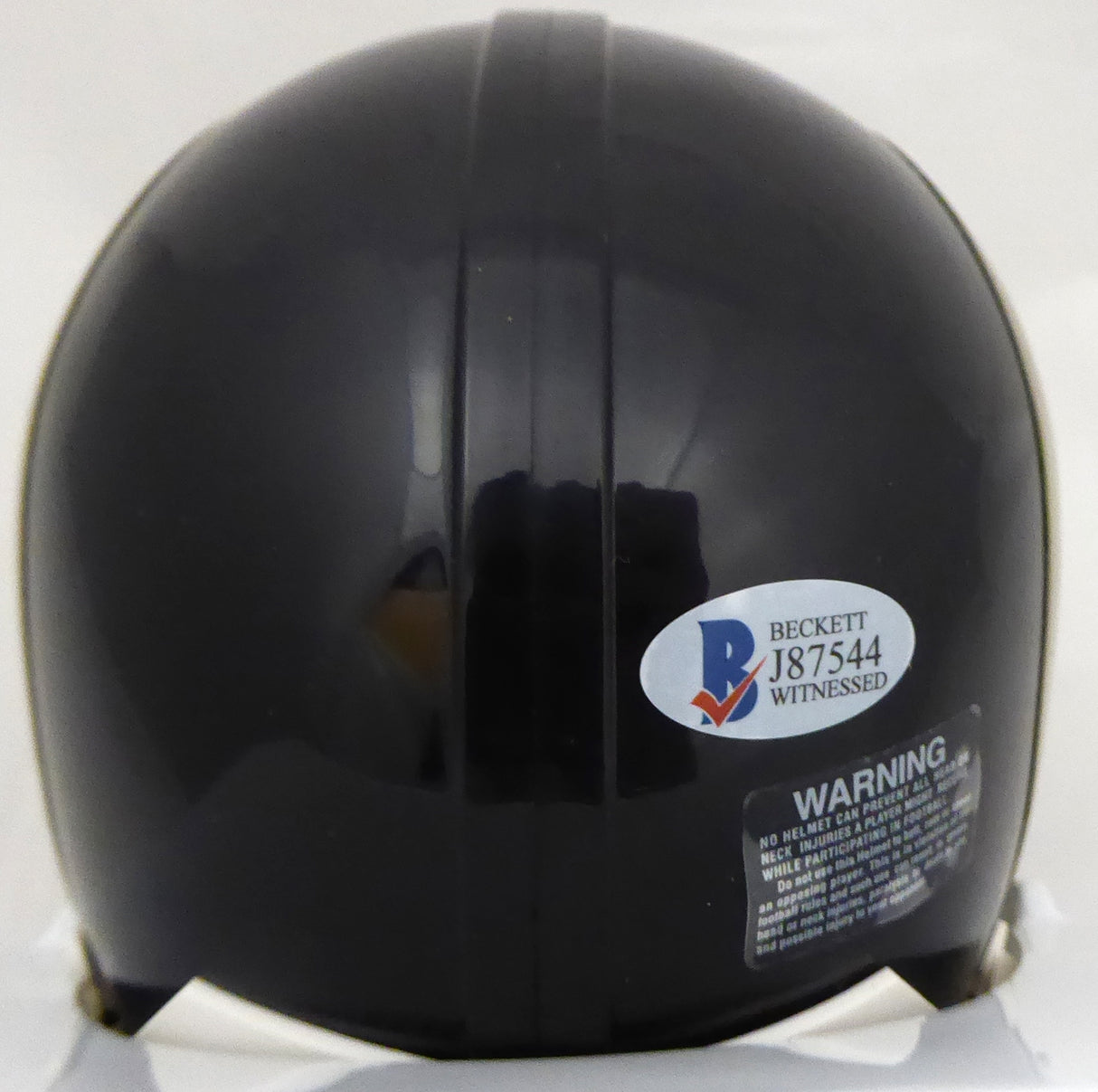 Todd Gurley Autographed Los Angeles Rams Mini Helmet Beckett (Smudged) BAS #J87544
