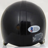 Todd Gurley Autographed Los Angeles Rams Mini Helmet Beckett (Smudged) BAS #J87544