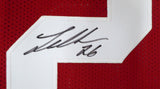 Alabama Crimson Tide Landon Collins Autographed Red Jersey Beckett BAS Stock #160991