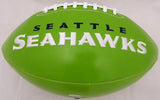 Steve Largent Autographed Seattle Seahawks Green Logo Football "HOF 95" MCS Holo Stock #161482