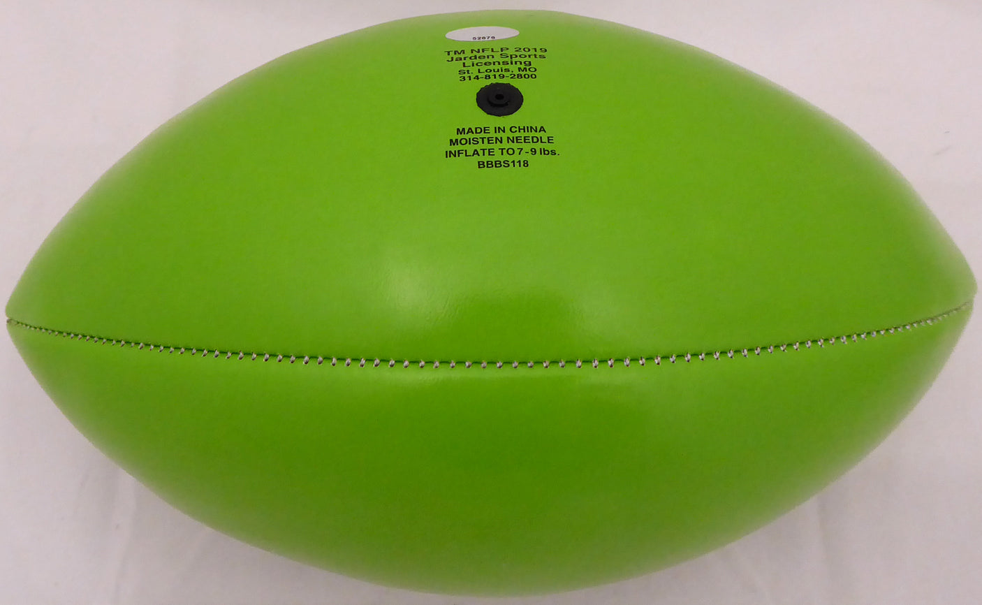 Steve Largent Autographed Seattle Seahawks Green Logo Football "HOF 95" MCS Holo Stock #161482