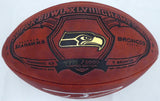 Russell Wilson Autographed Limited Edition Super Bowl Leather Football Seattle Seahawks "SB XLVIII Champs" RW Holo Stock #162974