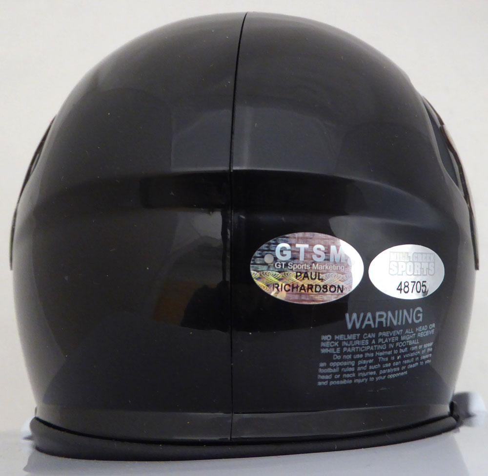 Paul Richardson Autographed Colorado Buffaloes Mini Helmet MCS Holo #48705